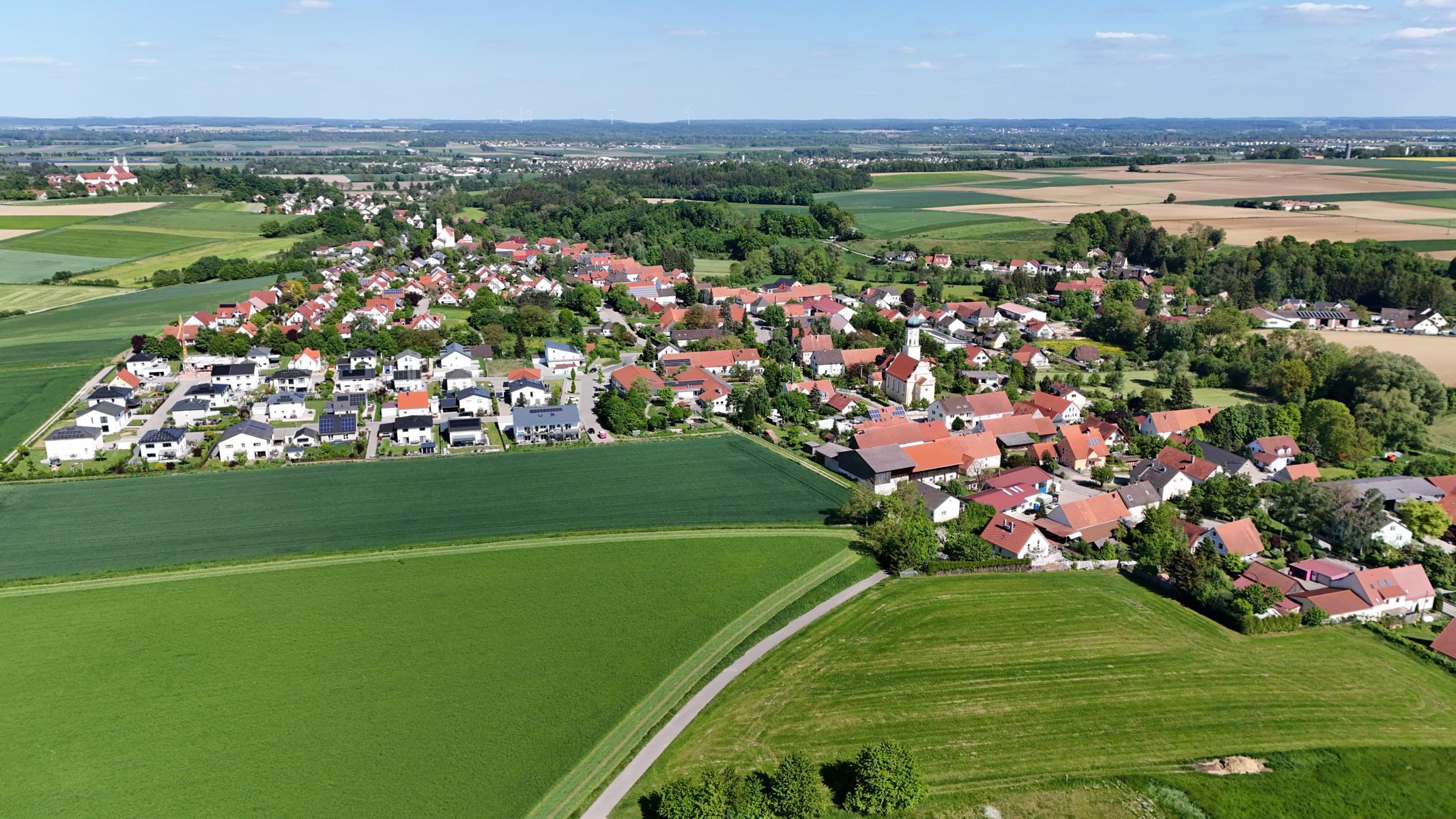 Drohnenaufnahme Ehingen