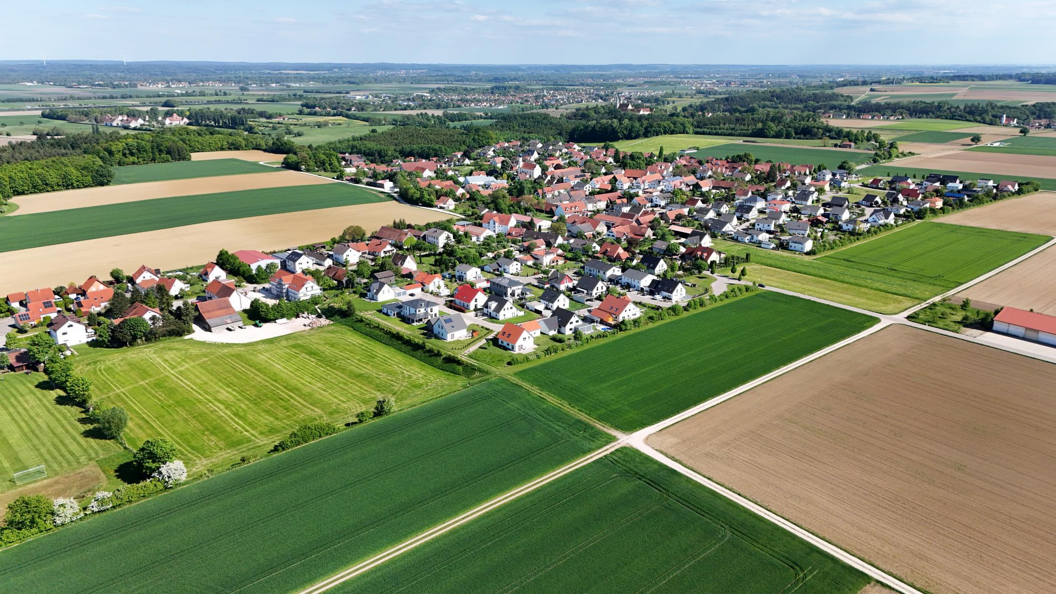 Drohnenaufnahme Allmannshofen