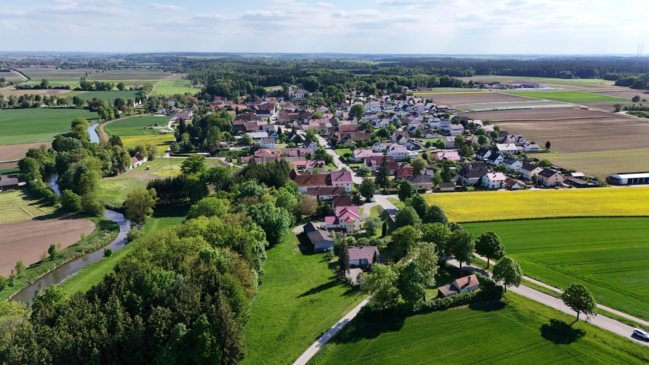 Drohnenaufnahme Druisheim